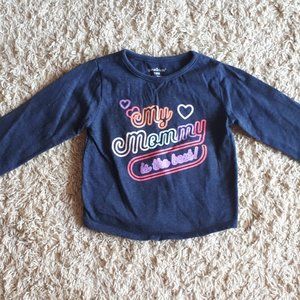 2/$10 Garanimals Long sleeve top baby girl sz 18 M